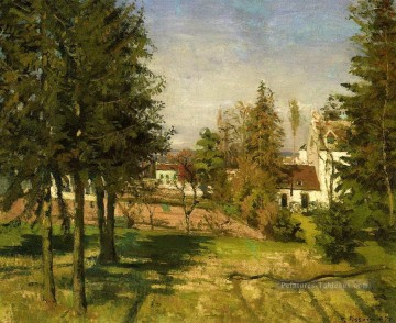  camille - les pins de louveciennes 1870 Camille Pissarro